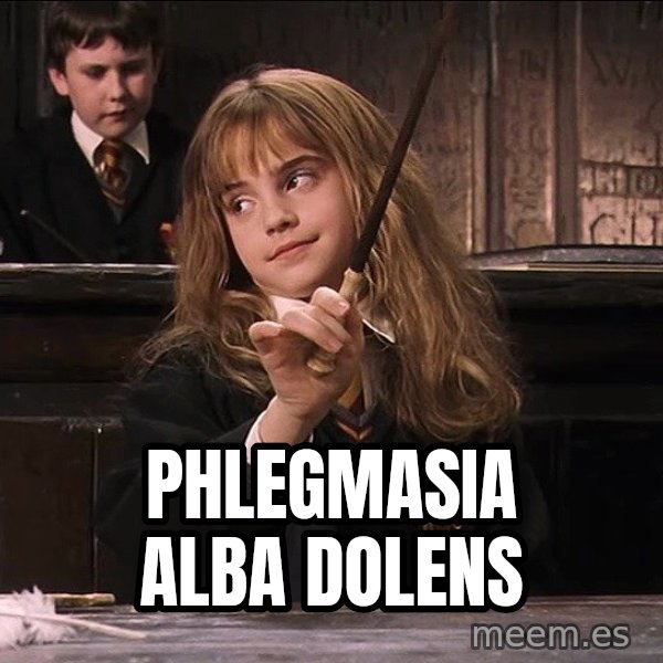 Hermione Leviosa meme: phlegmasia alba dolens