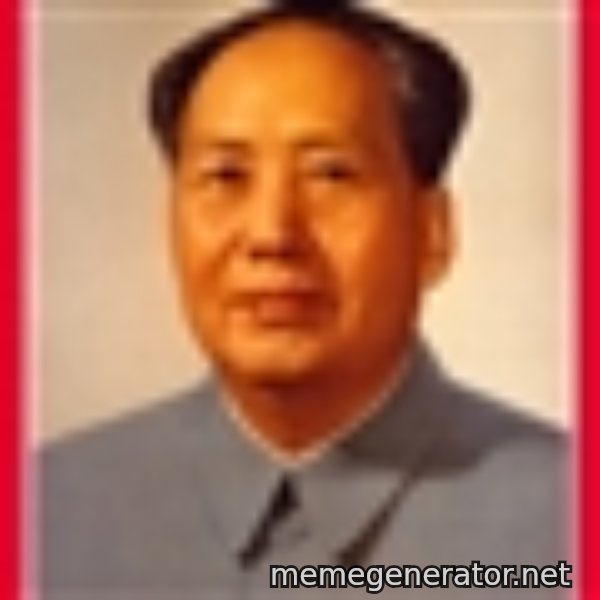 Mao meme template