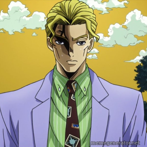 My Name Is Yoshikage Kira meme template