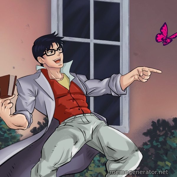 Is That a JoJo Reference? meme template